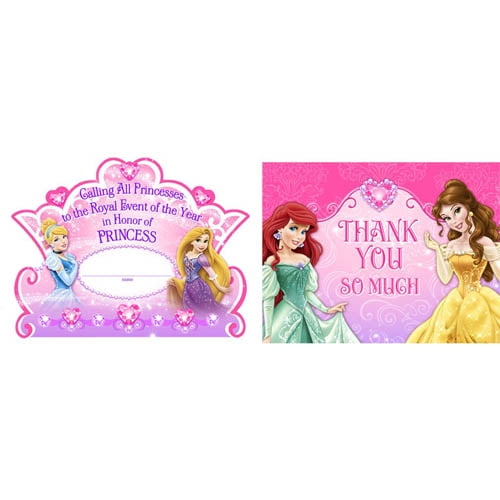 8 ct Disney Princess /'Sparkle and Shine/' Party Cone Hats